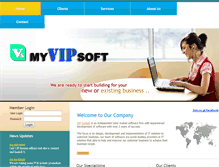 Tablet Screenshot of myvipsoft.com